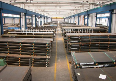 Original Photograph Of Wear Resistant Steel Hardox 450 Plates At Our Warehouse Mumbai, India