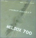Weldox 700 Plate