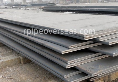 Original Photograph Of Abrasion Resistant Abrex 400 Steel Plates At Our Warehouse Mumbai, India