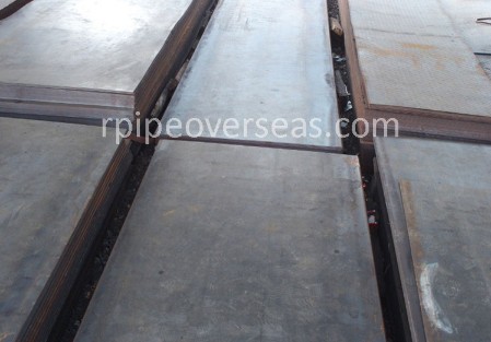 Original Photograph Of Abrasion Resistant JFE EH 500 Steel Plates At Our Warehouse Mumbai, India