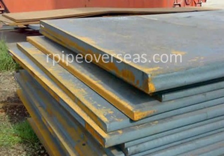 Original Photograph Of Abrasion Resistant Rockstar 500 Steel Plates At Our Warehouse Mumbai, India