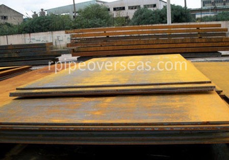 Original Photograph Of Alloy Steel Plates Grade 5 Class 2 At Our Warehouse Mumbai, India