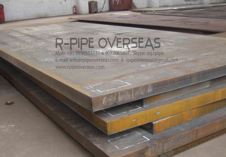 Original Photograph Of Alloy Steel Plates At Our Warehouse Mumbai, India