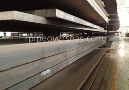 Original Photograph Of Corten A Steel Plates At Our Warehouse Mumbai, India