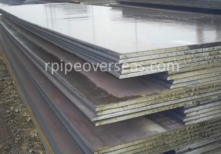 Original Photograph Of EN19 Steel Plate At Our Warehouse Mumbai, India