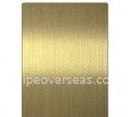 Golden Hairline Finish Stainless Steel 304L Sheet Supplier In India