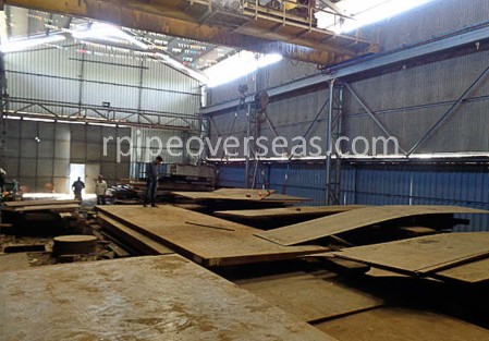 Original Photograph Of IS 2062 - 2006 Tensile Steel At Our Warehouse Mumbai, India