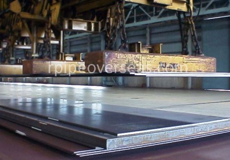 Original Photograph Of IS 2062 E450 Grade D Steel At Our Warehouse Mumbai, India