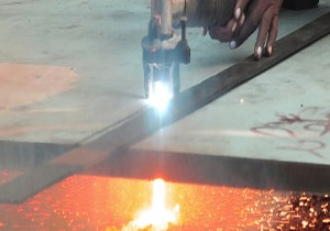 Cutting Process of Plates in Our factory